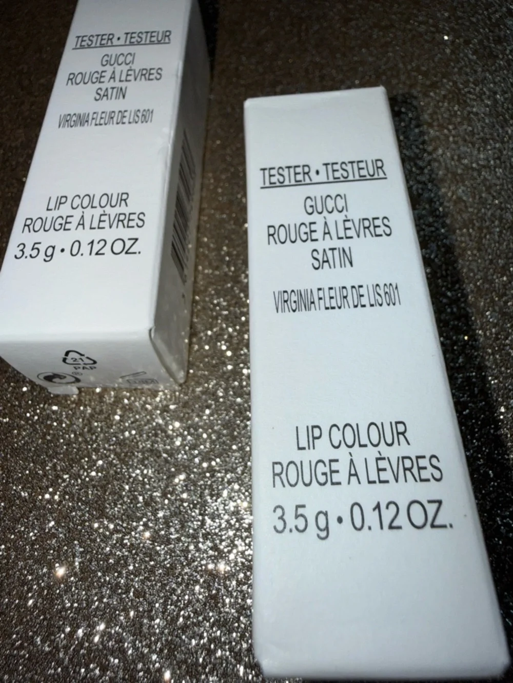 *NIB 3.5g 601 VIRGINIA FLEUR DE LIS Tester* Yves Saint Laurent Satin